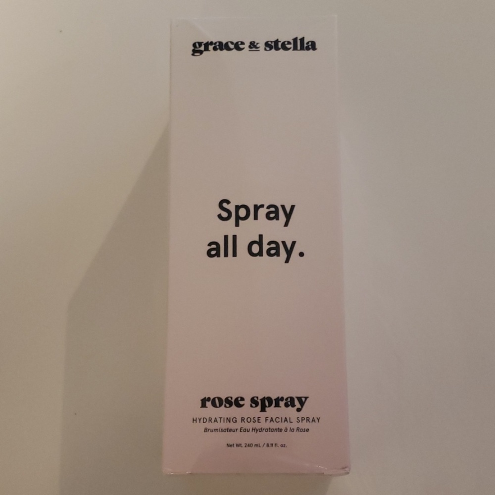Grace and Stella rose facial spray